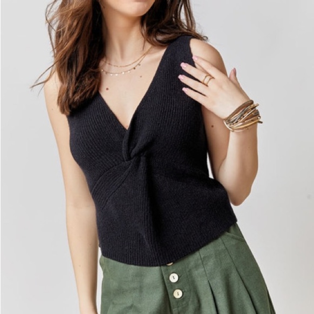 francesca sweater tank top NWT